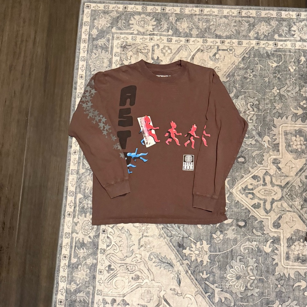 Travis Scott Astroworld Fest Long Sleeve Shirt 2021